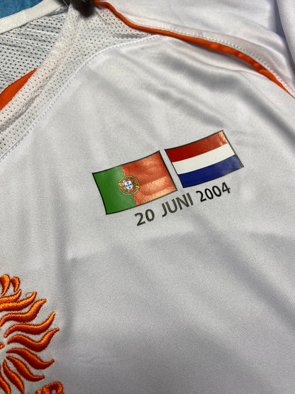 The Netherlands' home jersey for Euro 2004. Patrick Kluivert