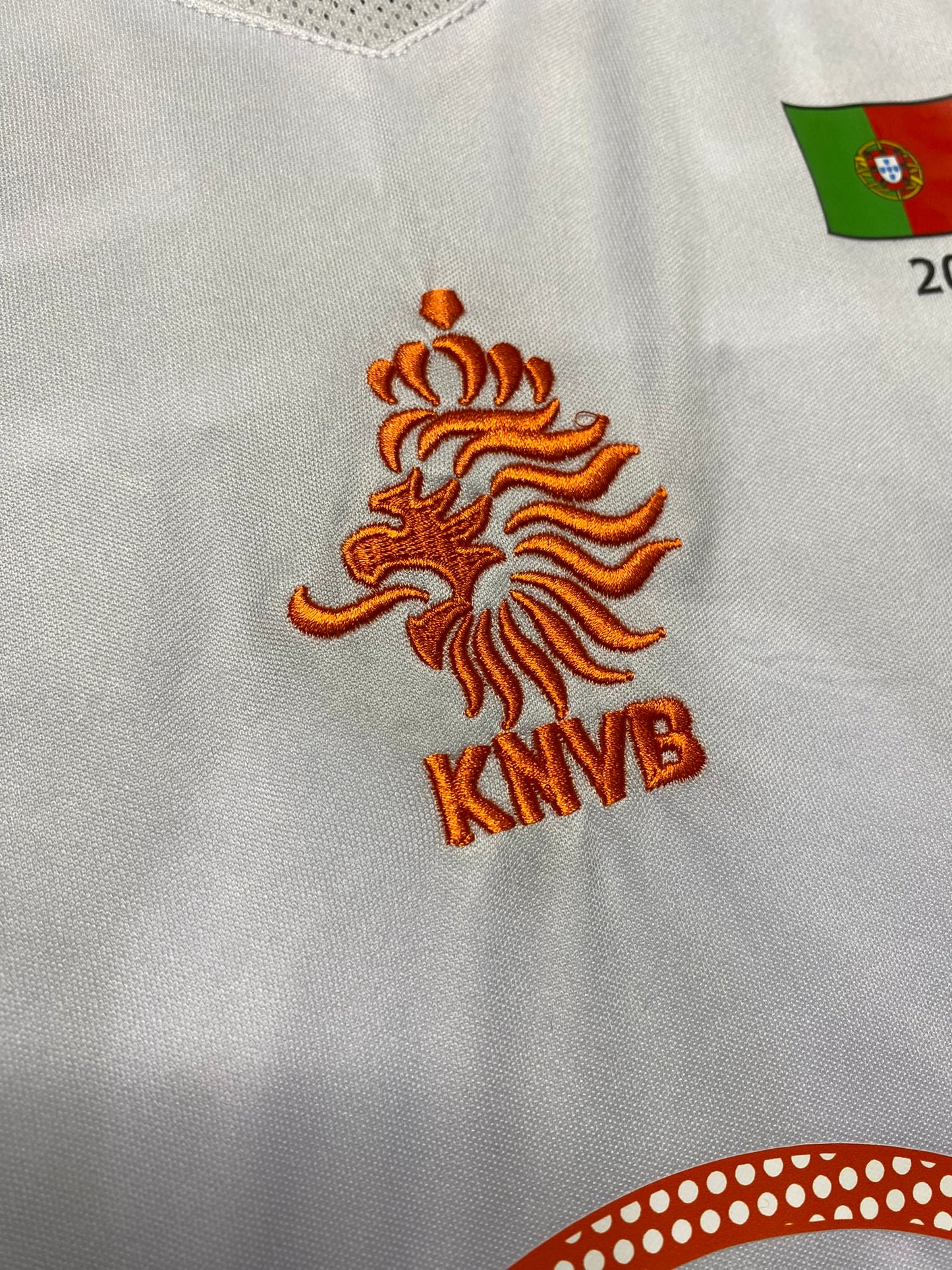 The Netherlands' home jersey for Euro 2004. Patrick Kluivert