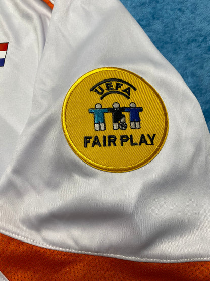 The Netherlands' home jersey for Euro 2004. Patrick Kluivert