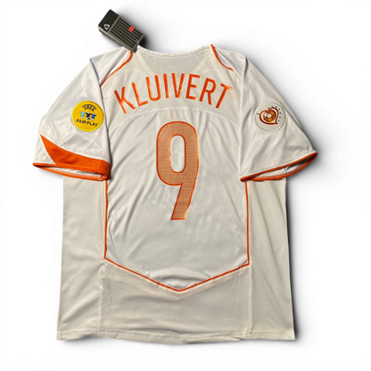 The Netherlands' home jersey for Euro 2004. Patrick Kluivert