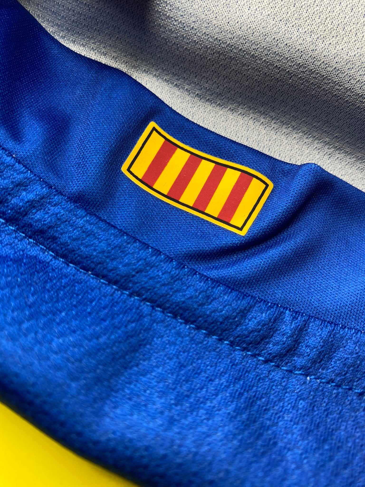 Barcelona longsleeve home jersey. Season 07/08. Ronaldinho Gaucho