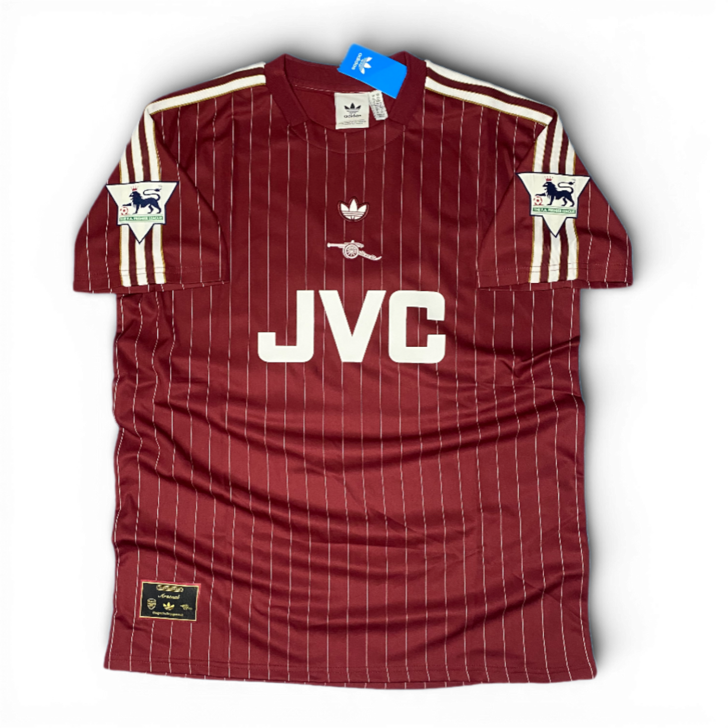 Custom Arsenal Adidas Terrace Icons Thierry Henry T-shirt