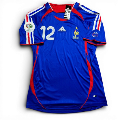 France's home jersey for the 2006 World Cup. Thierry Henry