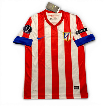 Atletico Madrid's home jersey for the 2013 UEFA Super Cup final. Radamel Falcao