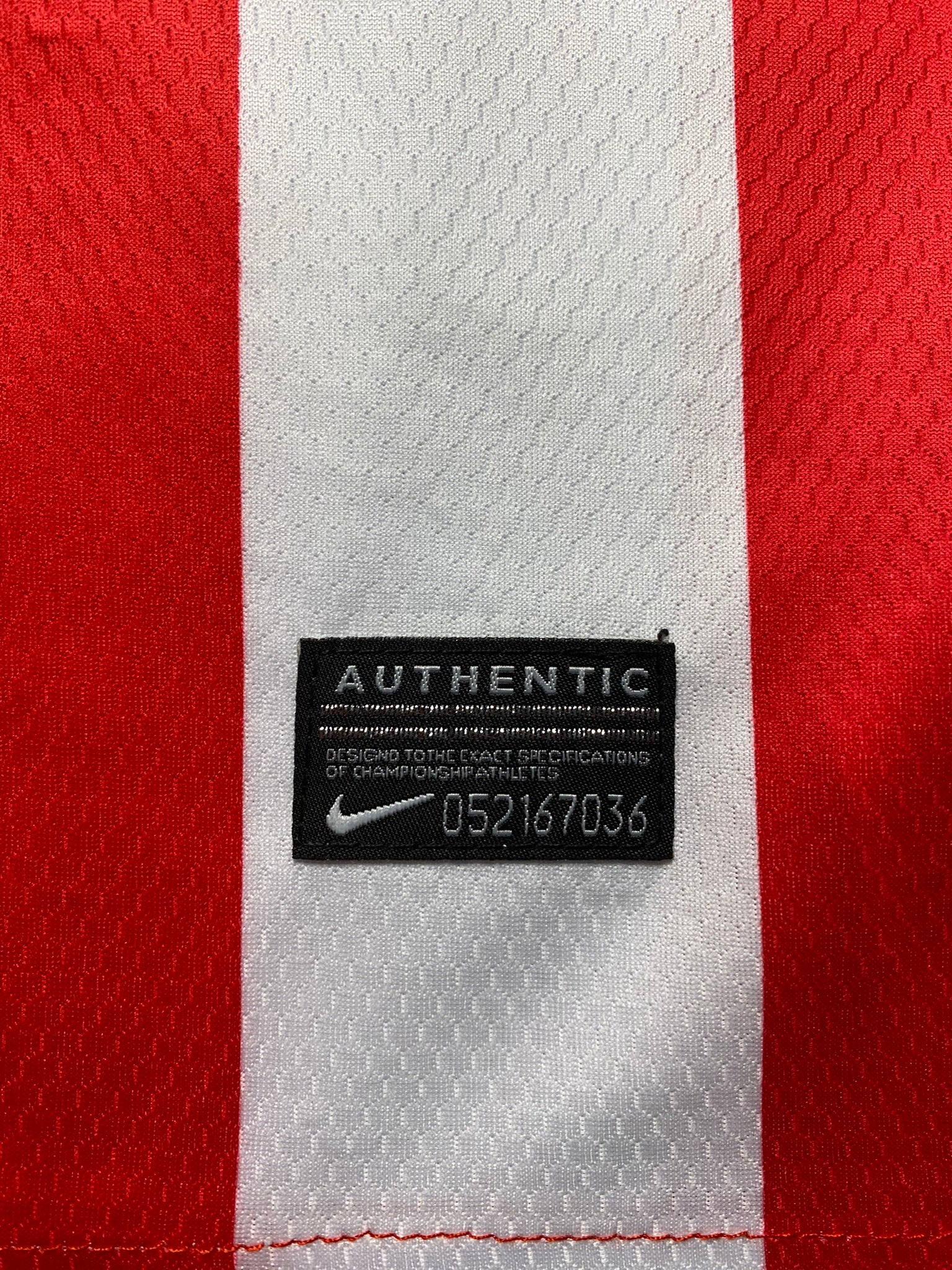 Atletico Madrid's home jersey for the 2013 UEFA Super Cup final. Radamel Falcao