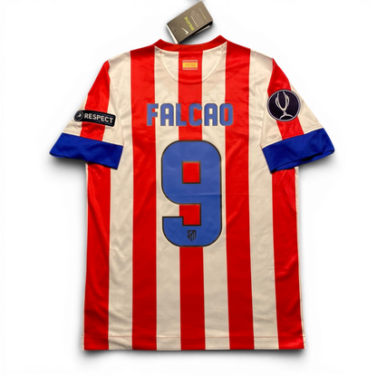 Atletico Madrid's home jersey for the 2013 UEFA Super Cup final. Radamel Falcao