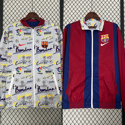 Barcelona double-sided Windbreaker
