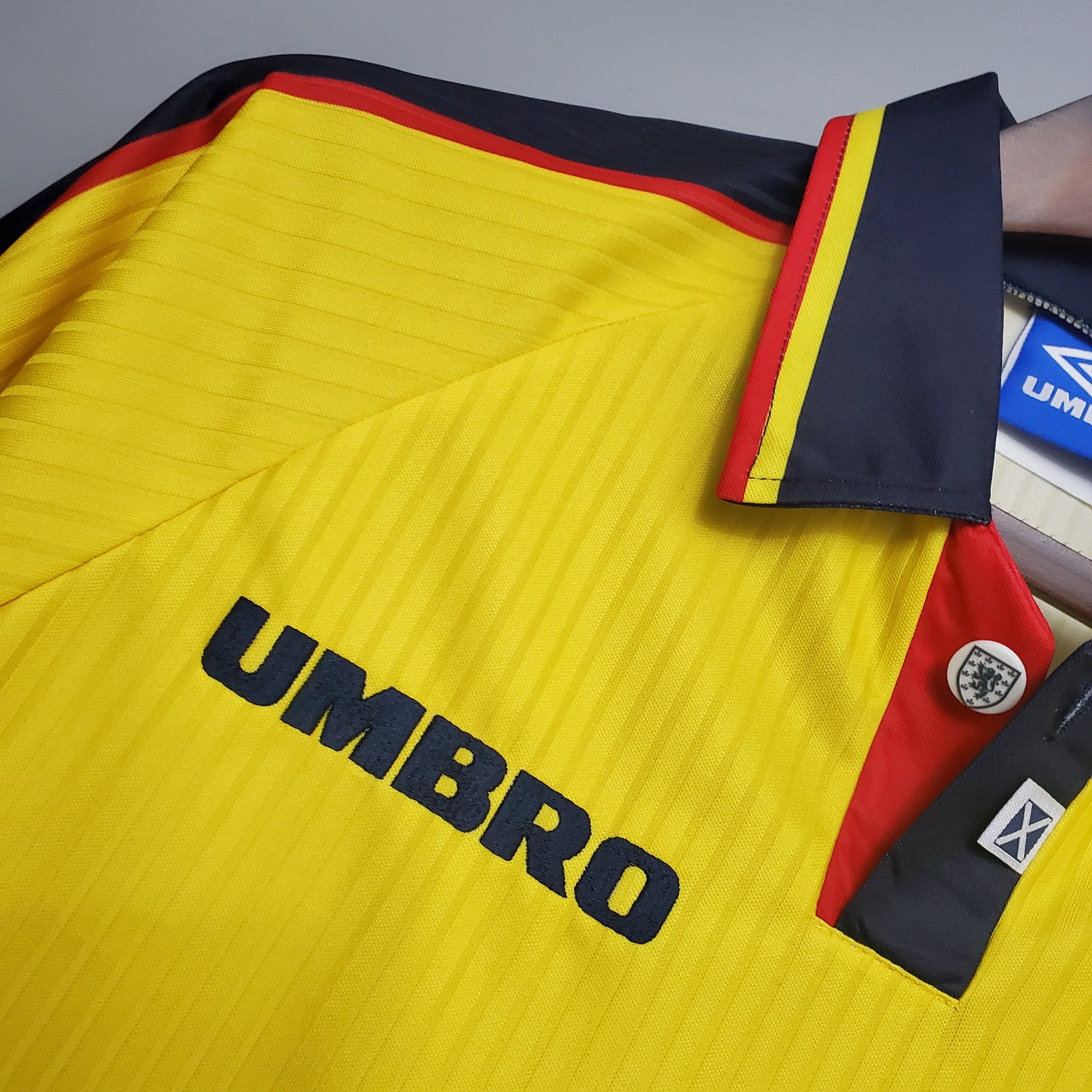 Scotland 1996 away jersey.