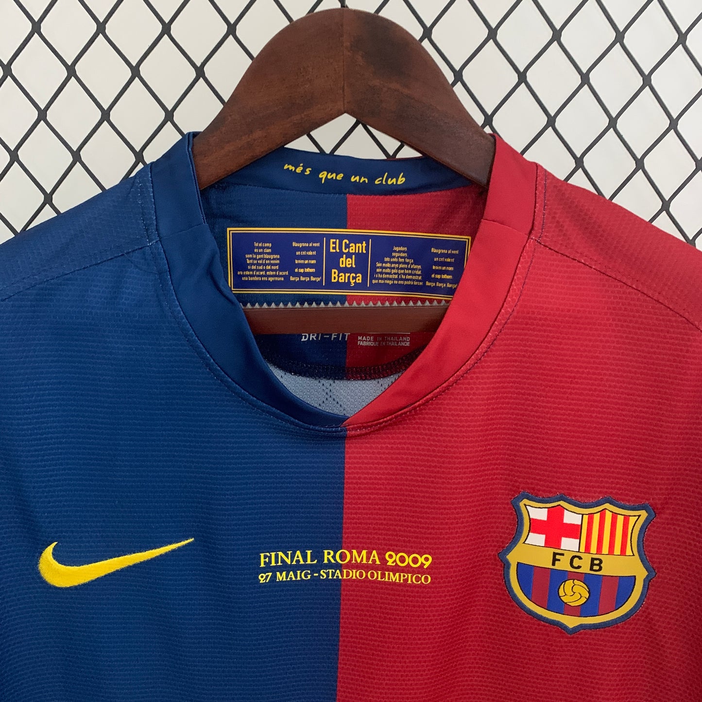 Barcelona longsleeve UCL 2009 Final jersey. Season 08/09