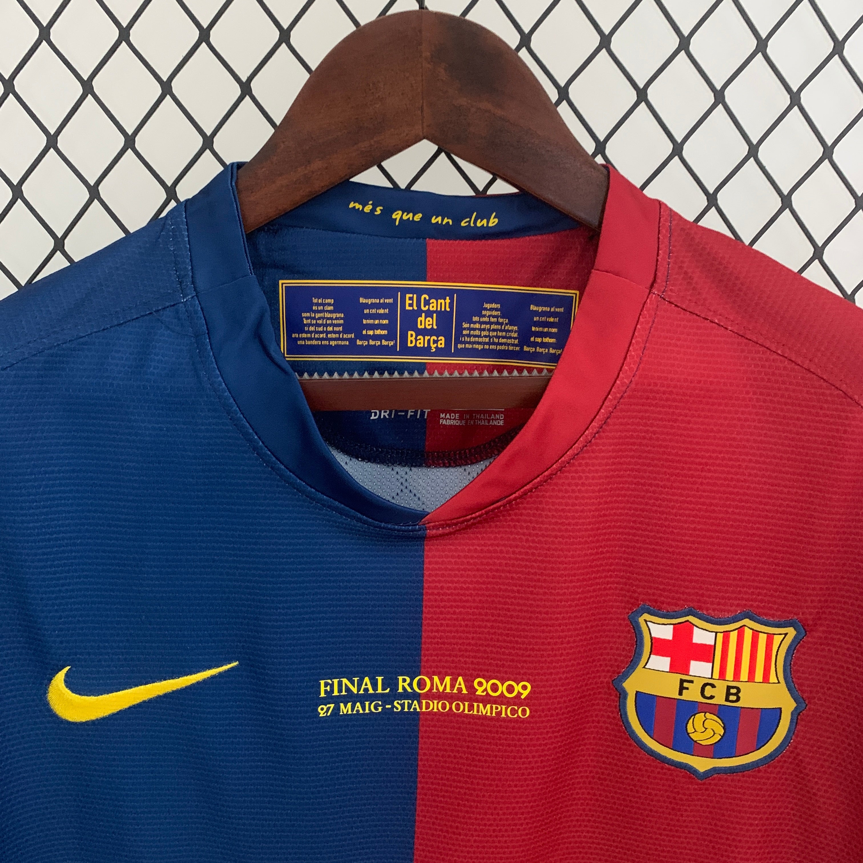 Barcelona longsleeve UCL 2009 Final jersey. Season 08/09