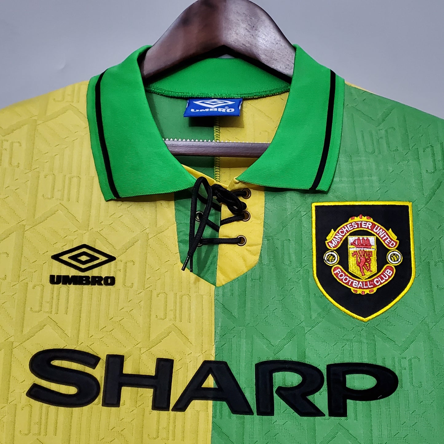 Manchester United away jersey. Season 92/93