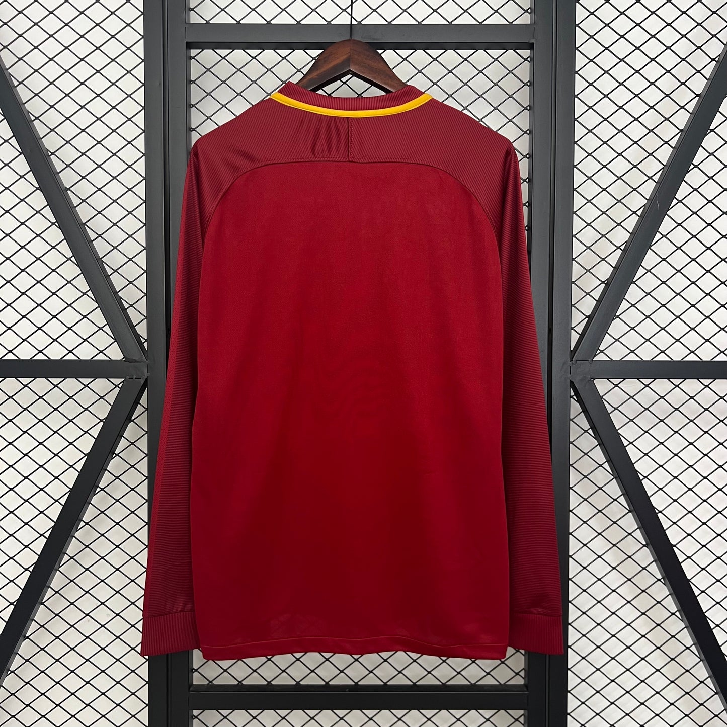 AS Roma longsleeve home jersey. Season 17/18
