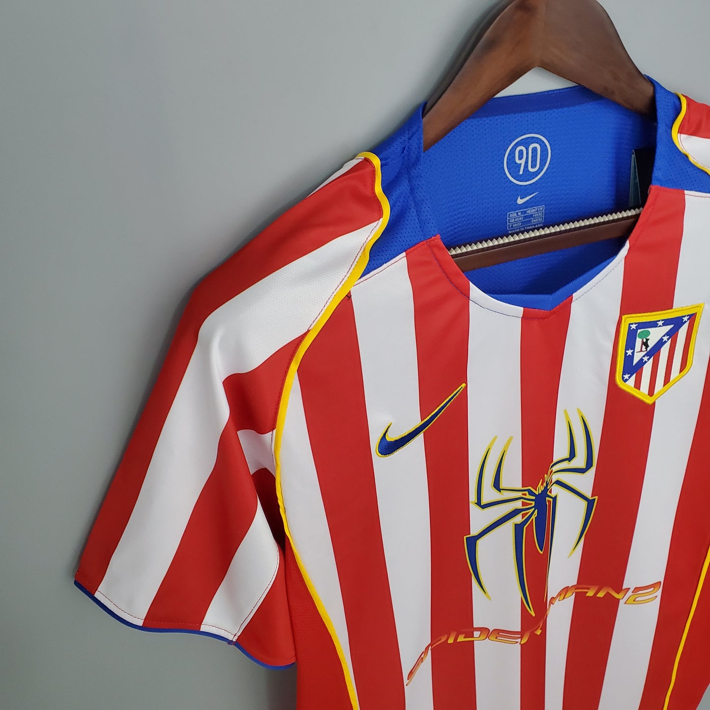 Atletico Madrid home jersey. Season 04/05