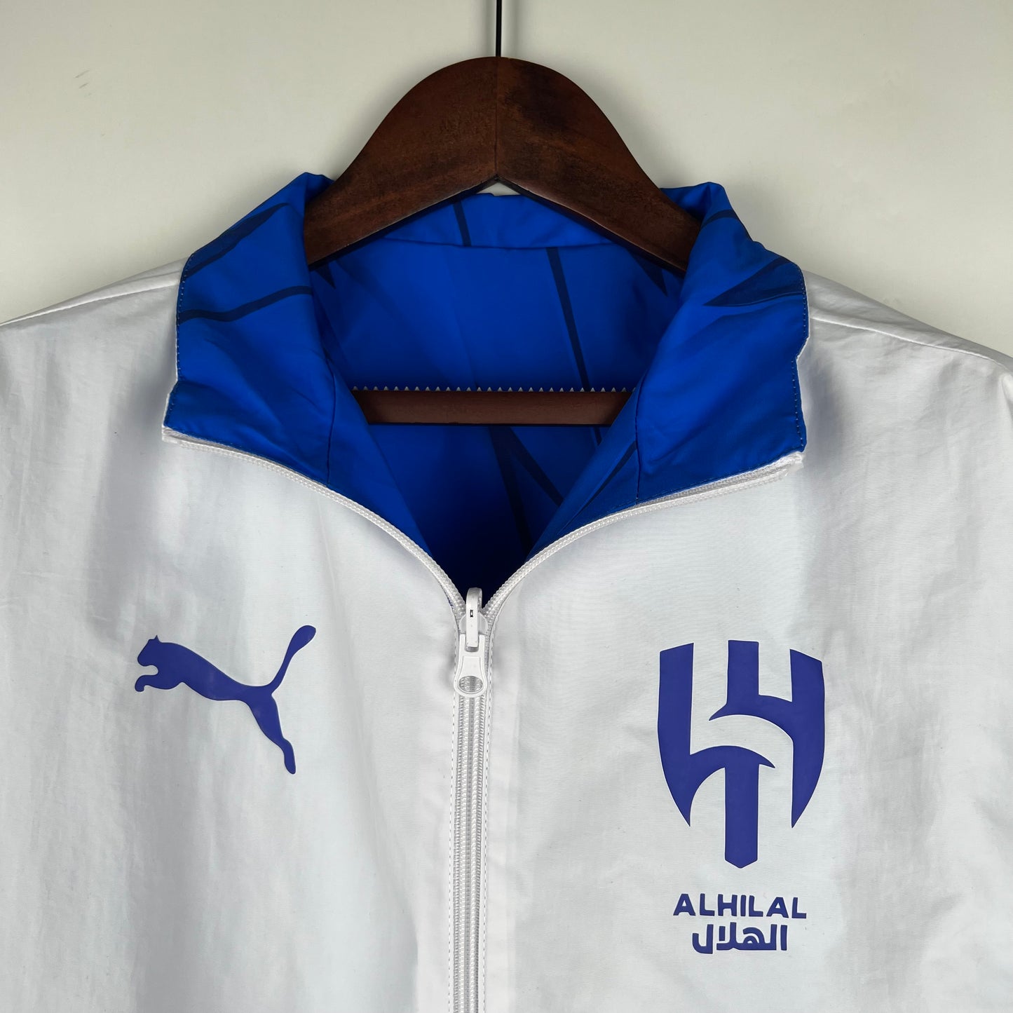 Riyadh Crescent double-sided Windbreaker