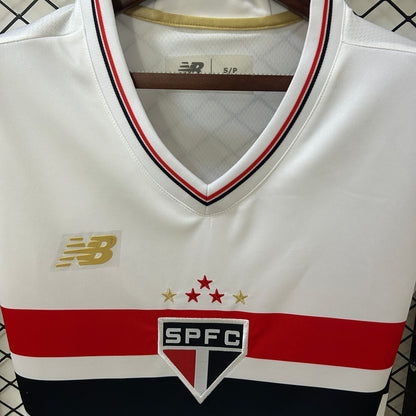 Sao Paulo home jersey for women. Season 24/25
