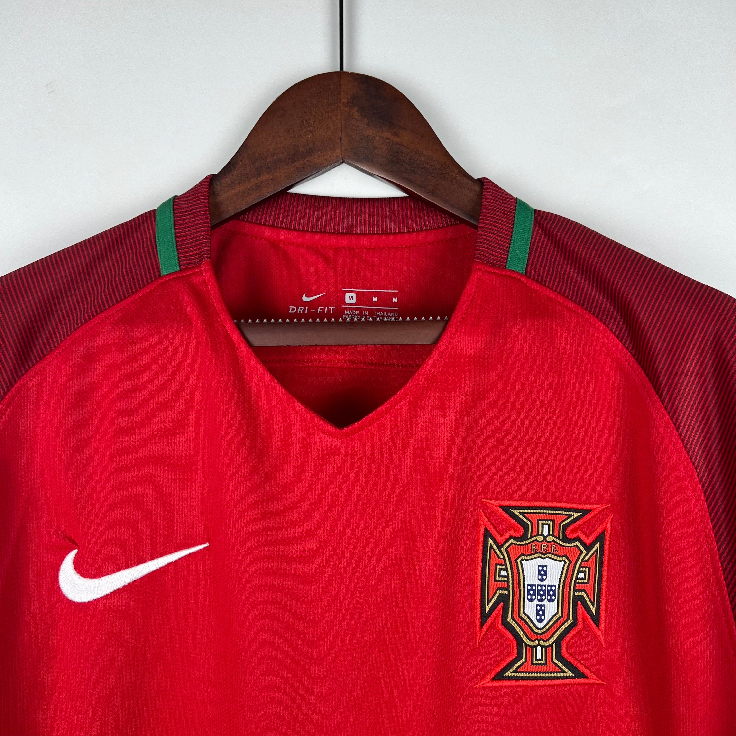 Portugal longsleeve home jersey. Season 2016