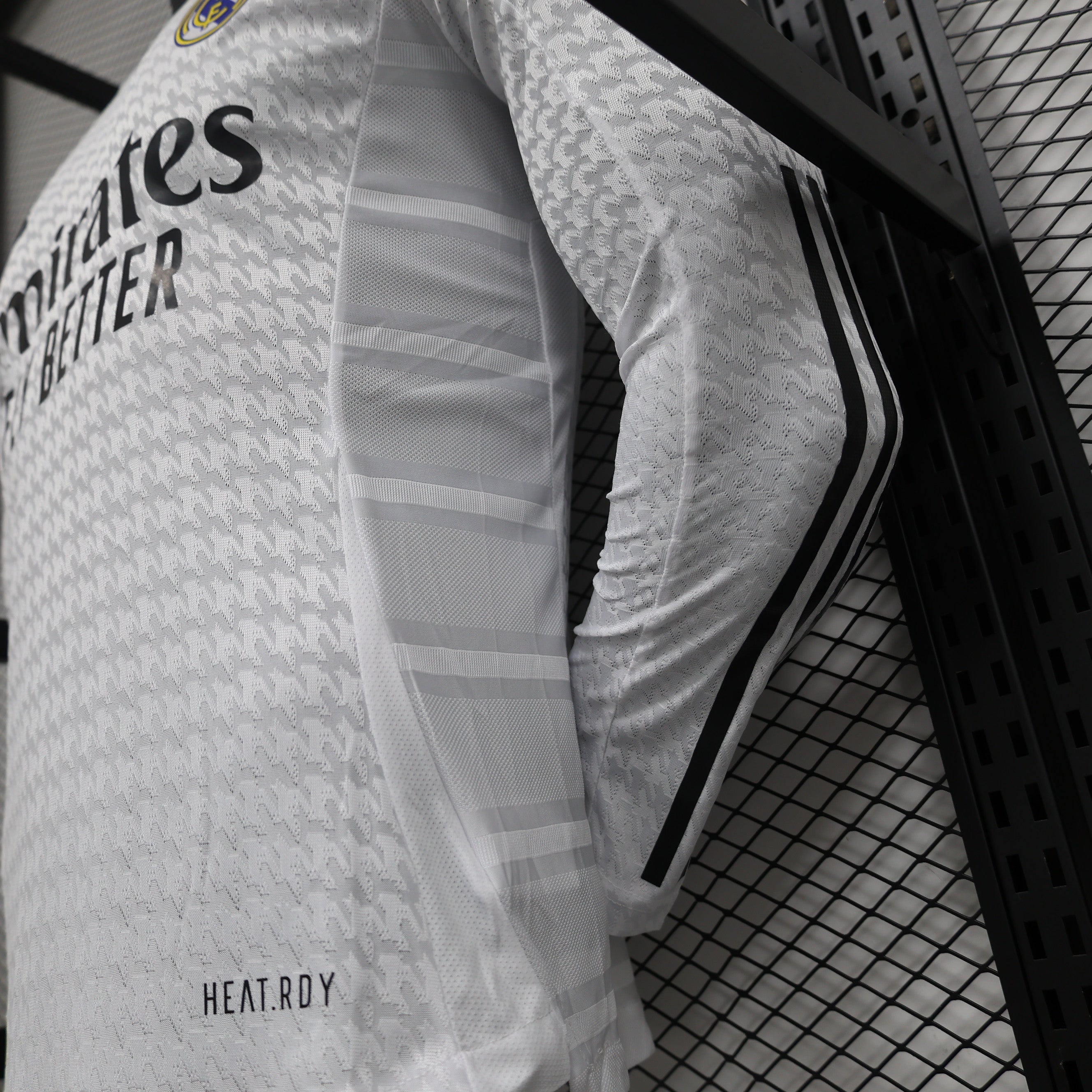 Real Madrid longsleeve home jersey. Season 24/25 (Player Version)