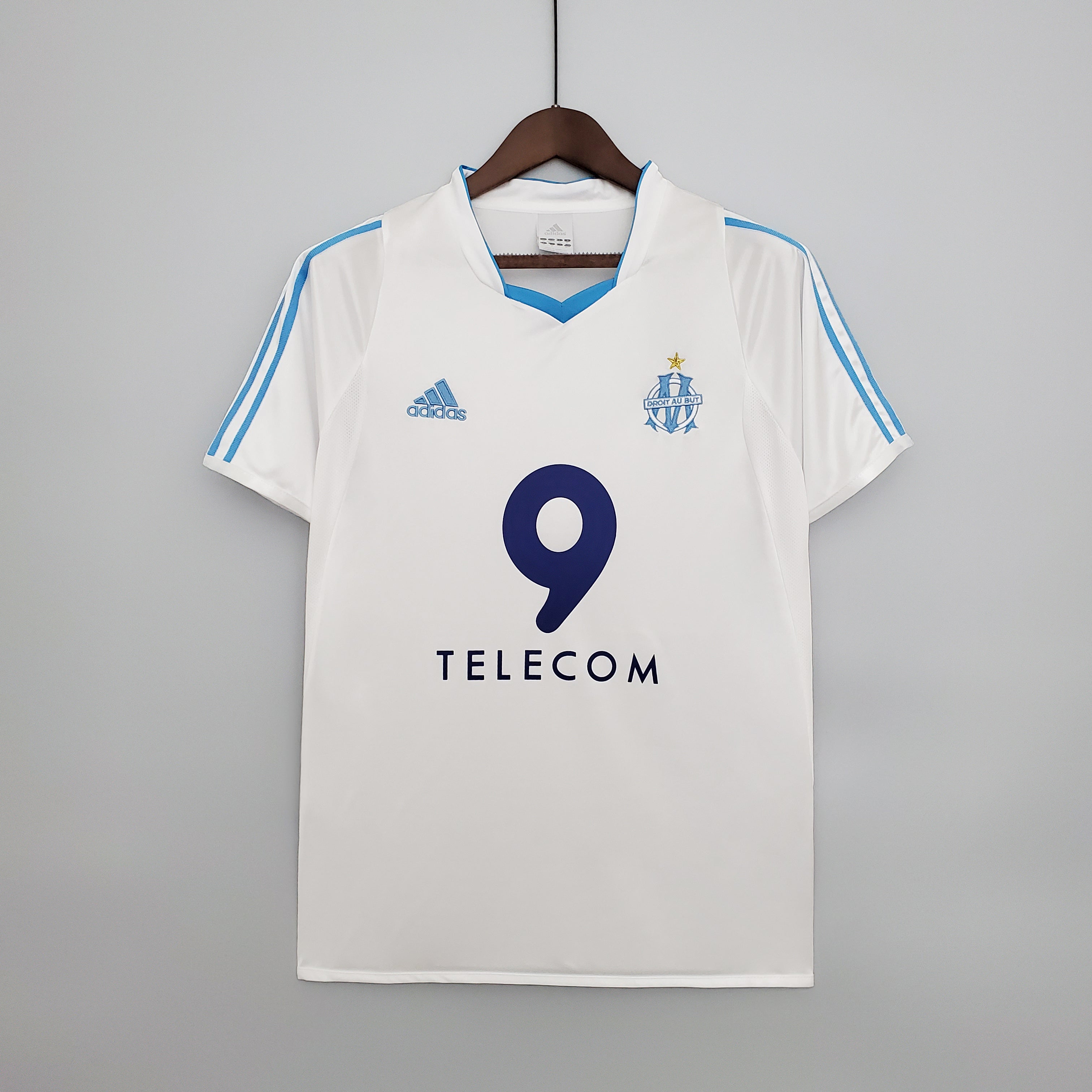 Marseille Olympique home jersey. Season 02/03
