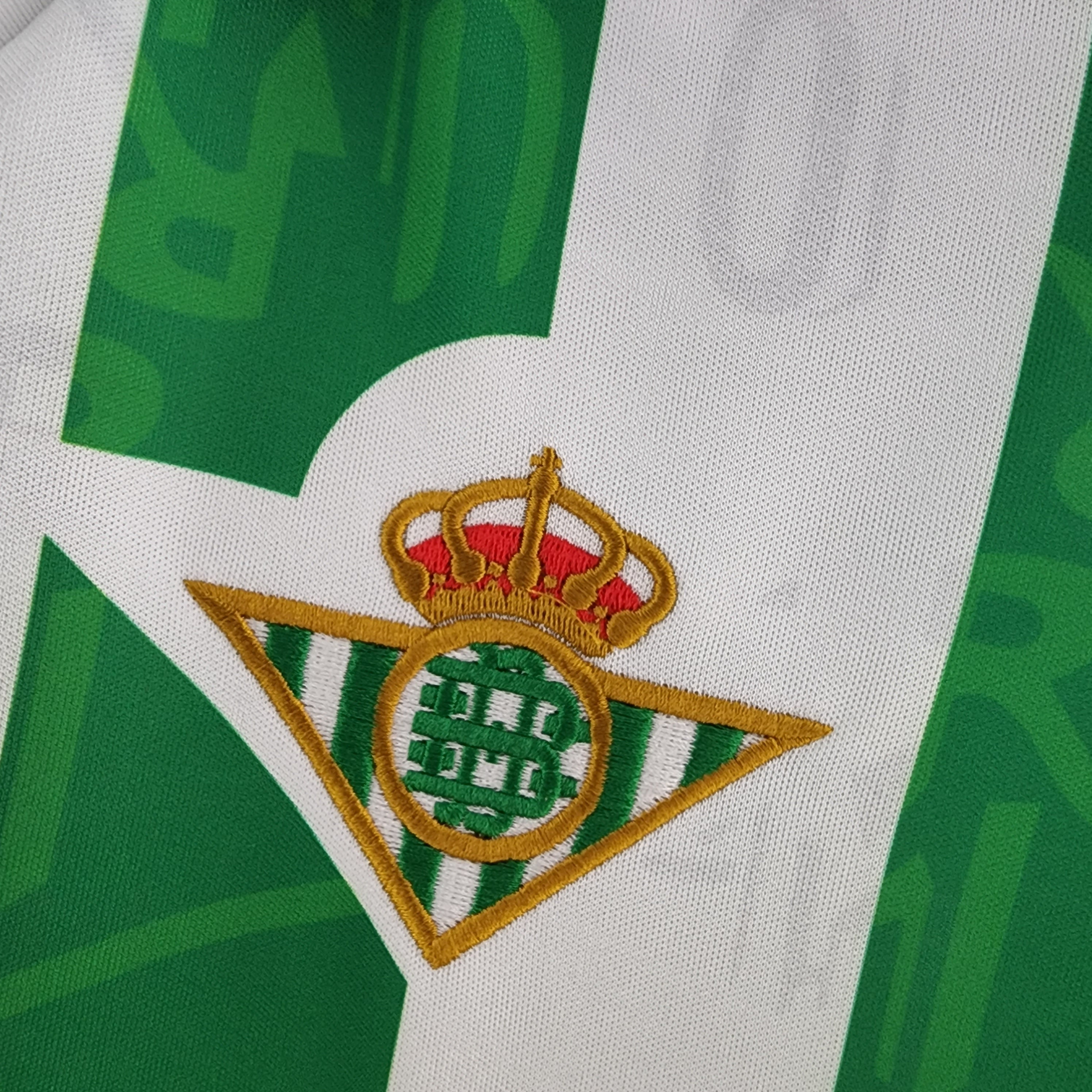 Real Betis home jersey. Season 94/95