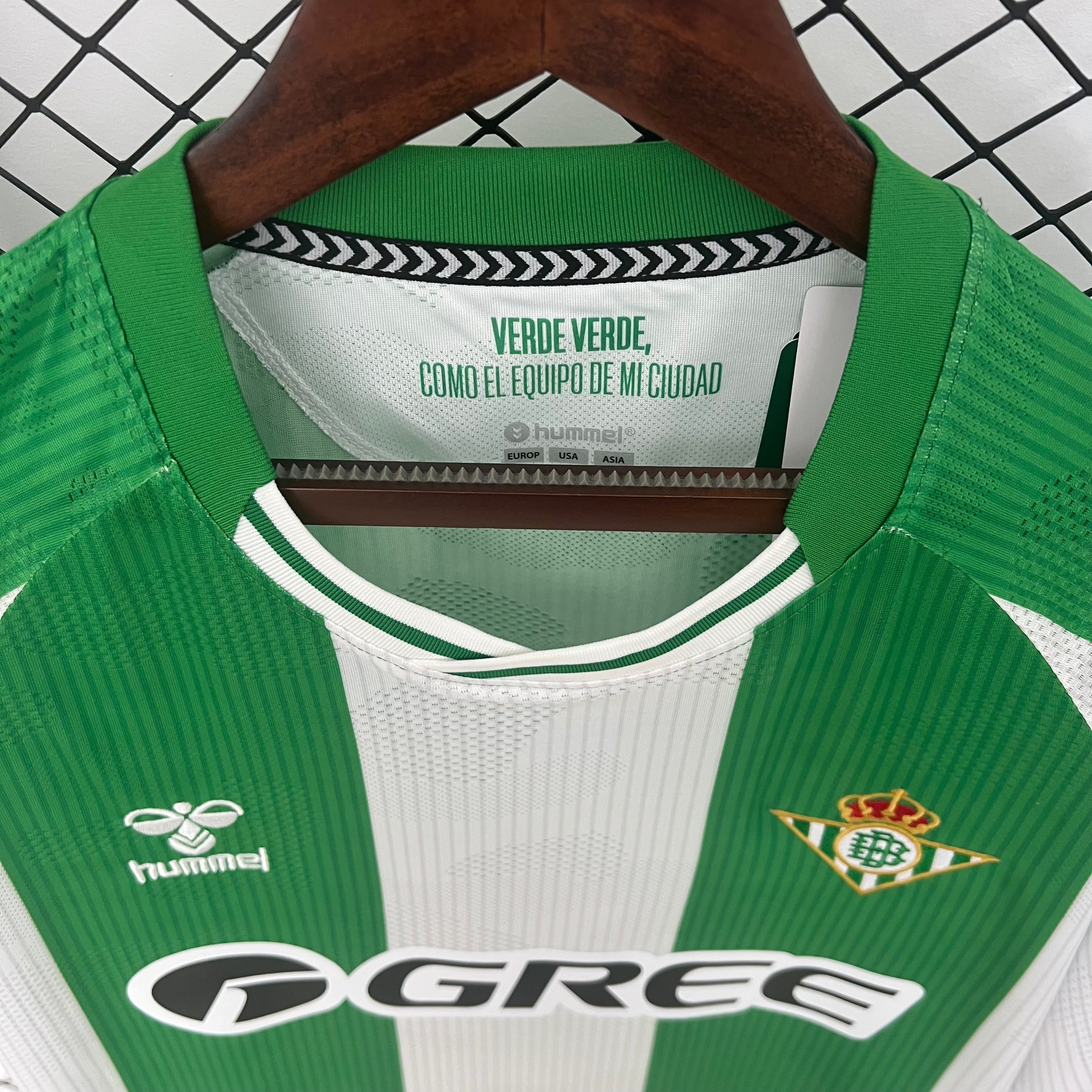Real Betis home jersey. Season 25/26