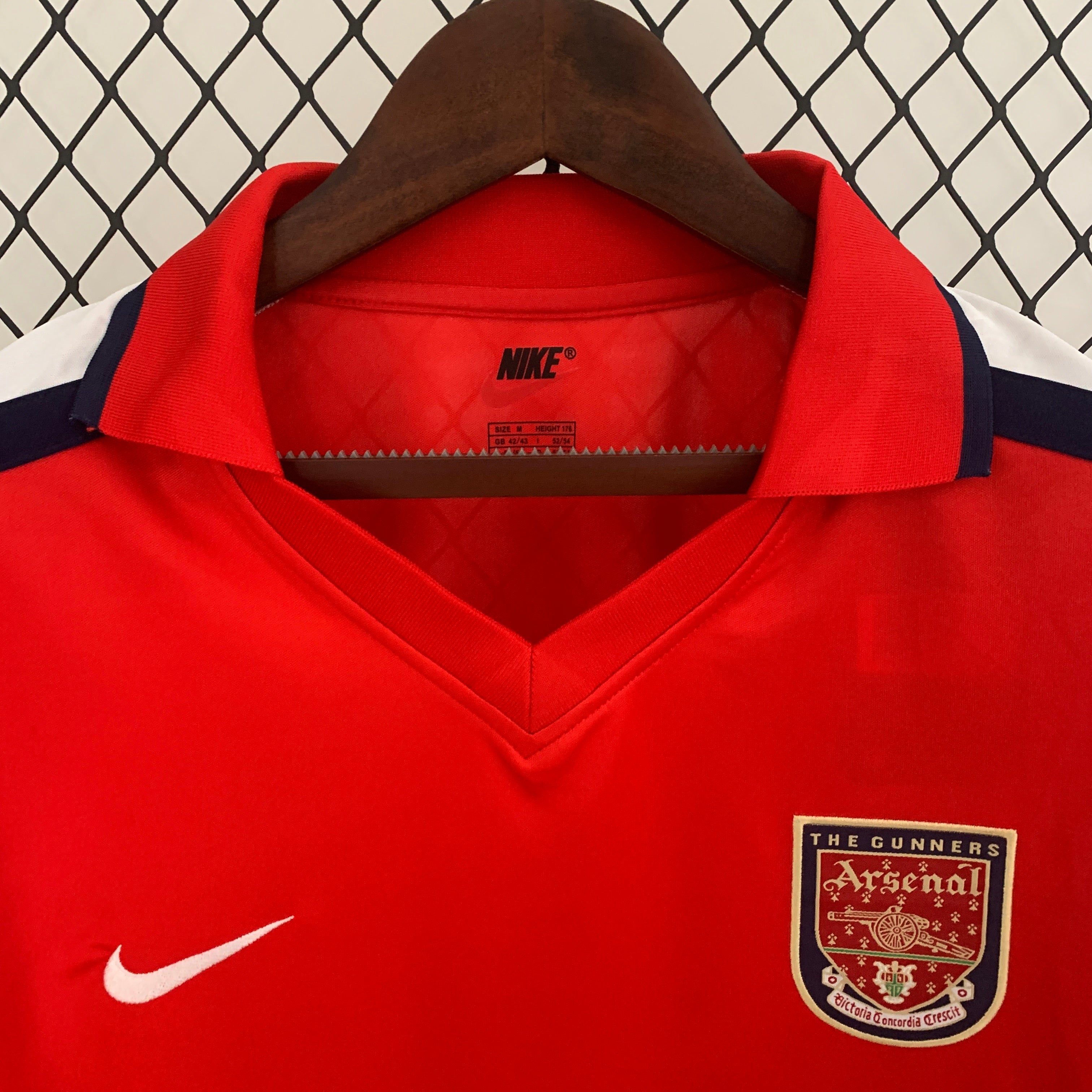 Arsenal home jersey. Season 01/02