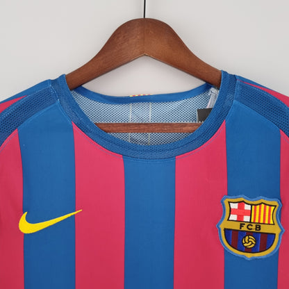 Barcelona longsleeve home jersey. Season 05/06