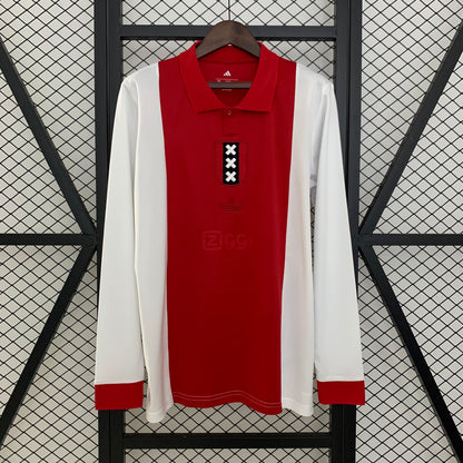 Ajax longsleeve 125 years Anniversary home jersey. Season 25/26