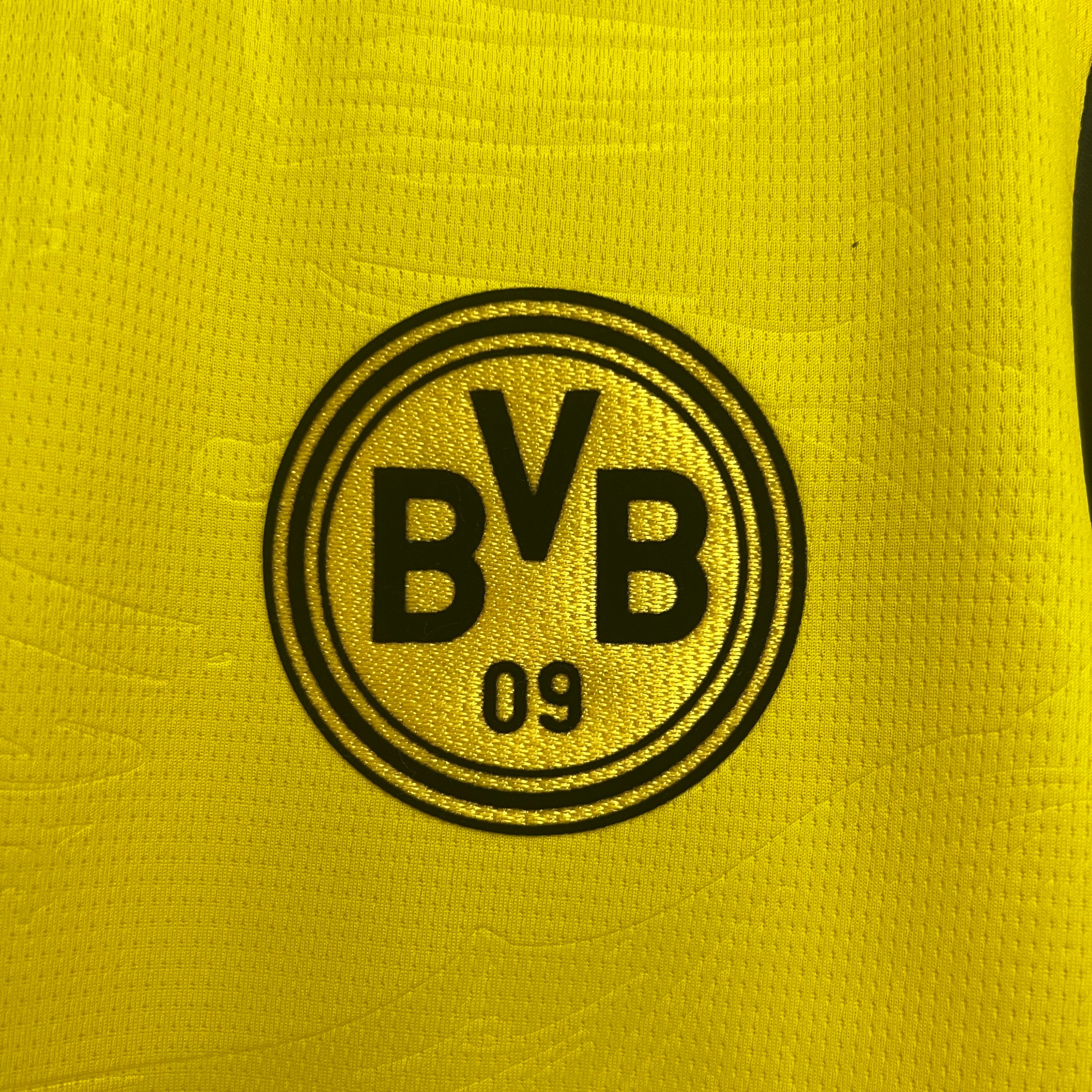 Borussia Dortmund home jersey. Season 25/26. (All sponsors included)