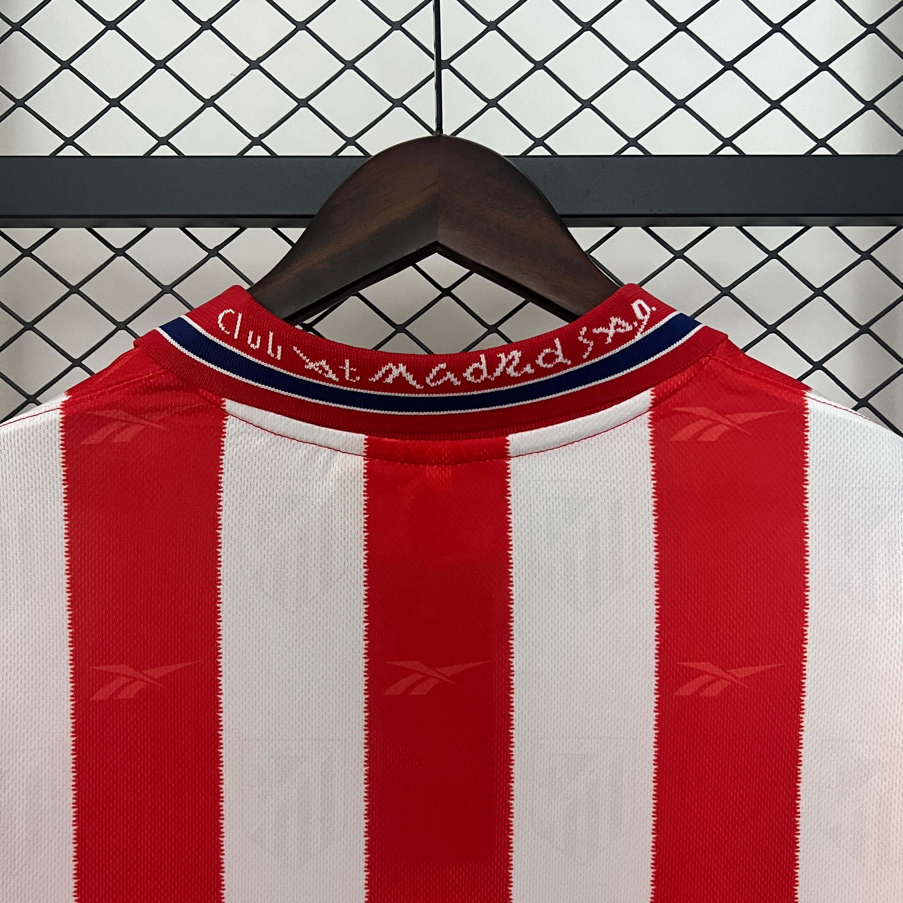 Atletico Madrid home jersey. Season 98/99