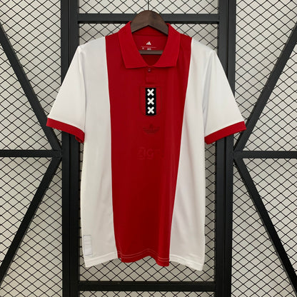 Ajax 125 years Anniversary home jersey. Season 25/26