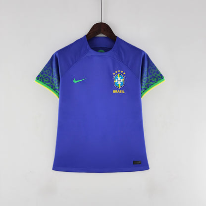 Brasil away jersey for women. Season 21/22