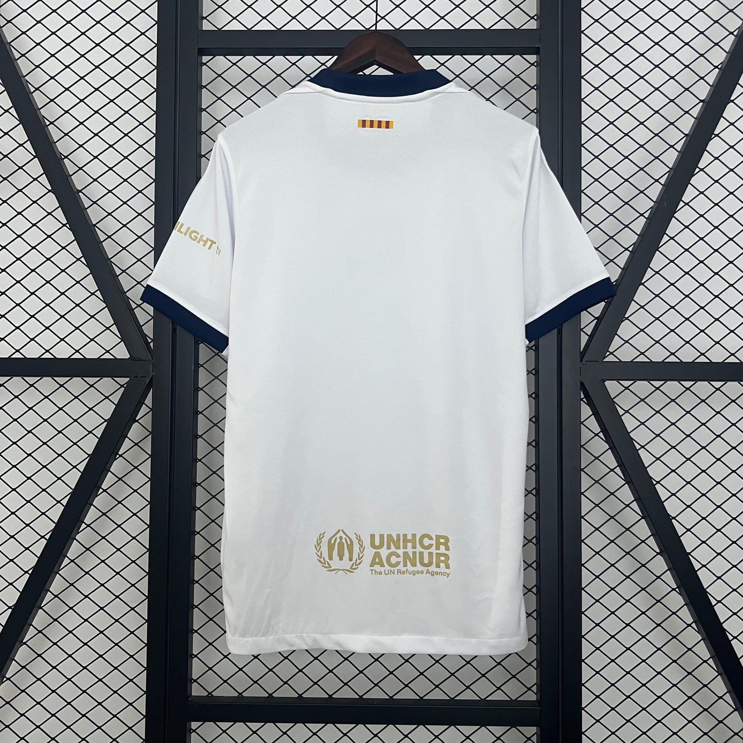 Barcelona Special Edition white jersey.  Season 24/25