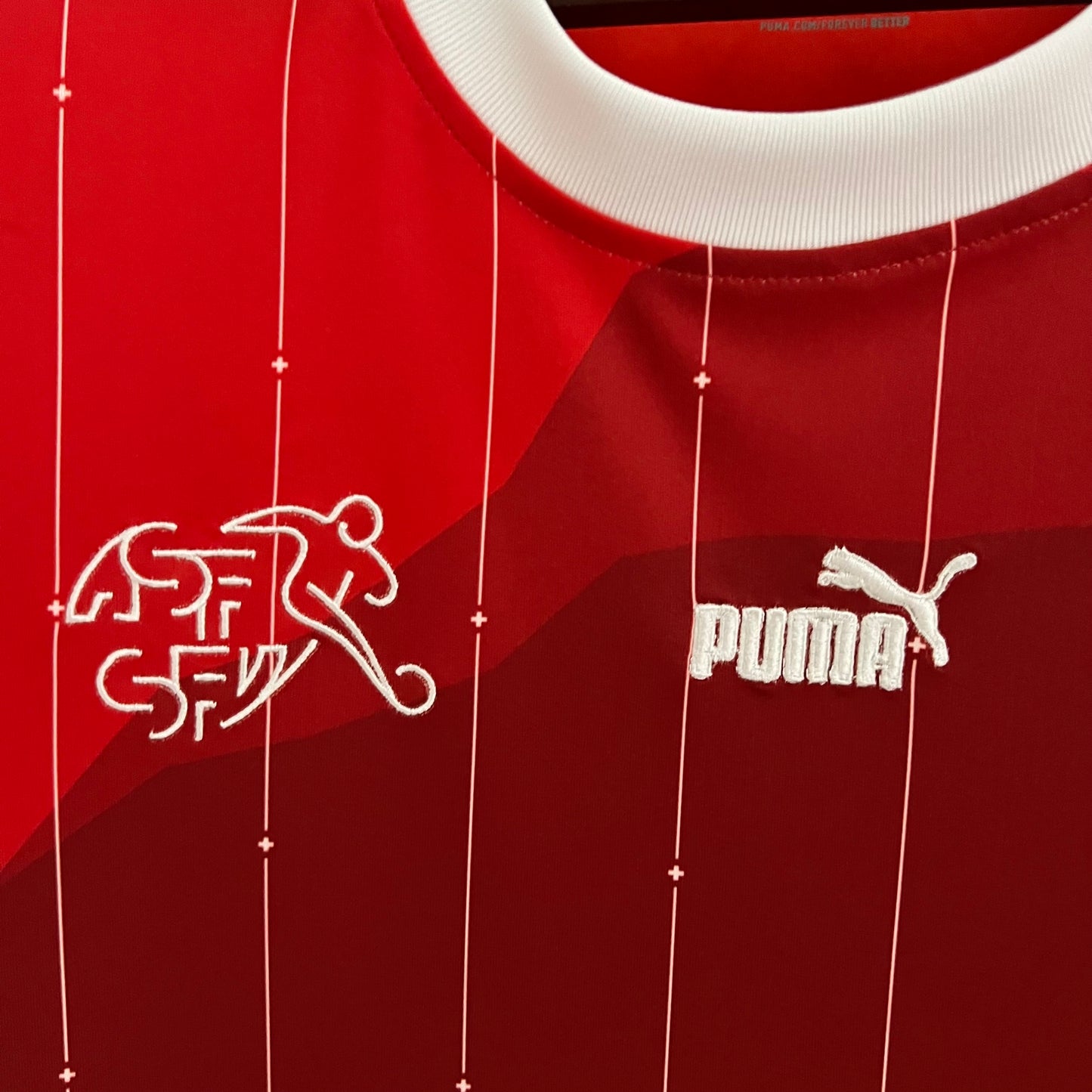 Switzerland home jersey. Season 23/24