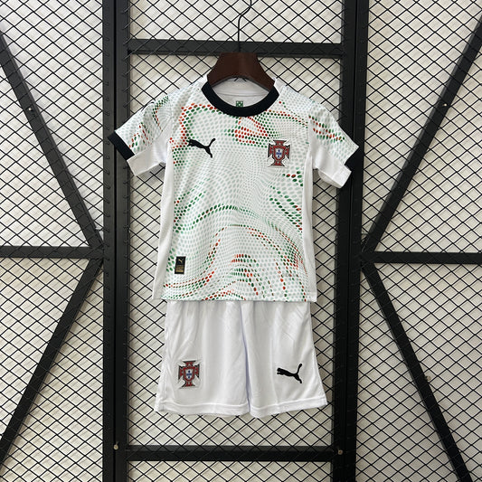 Portugal 2025 away kids set