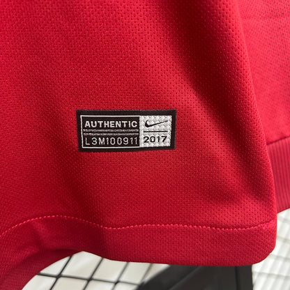 AS Roma longsleeve home jersey. Season 17/18