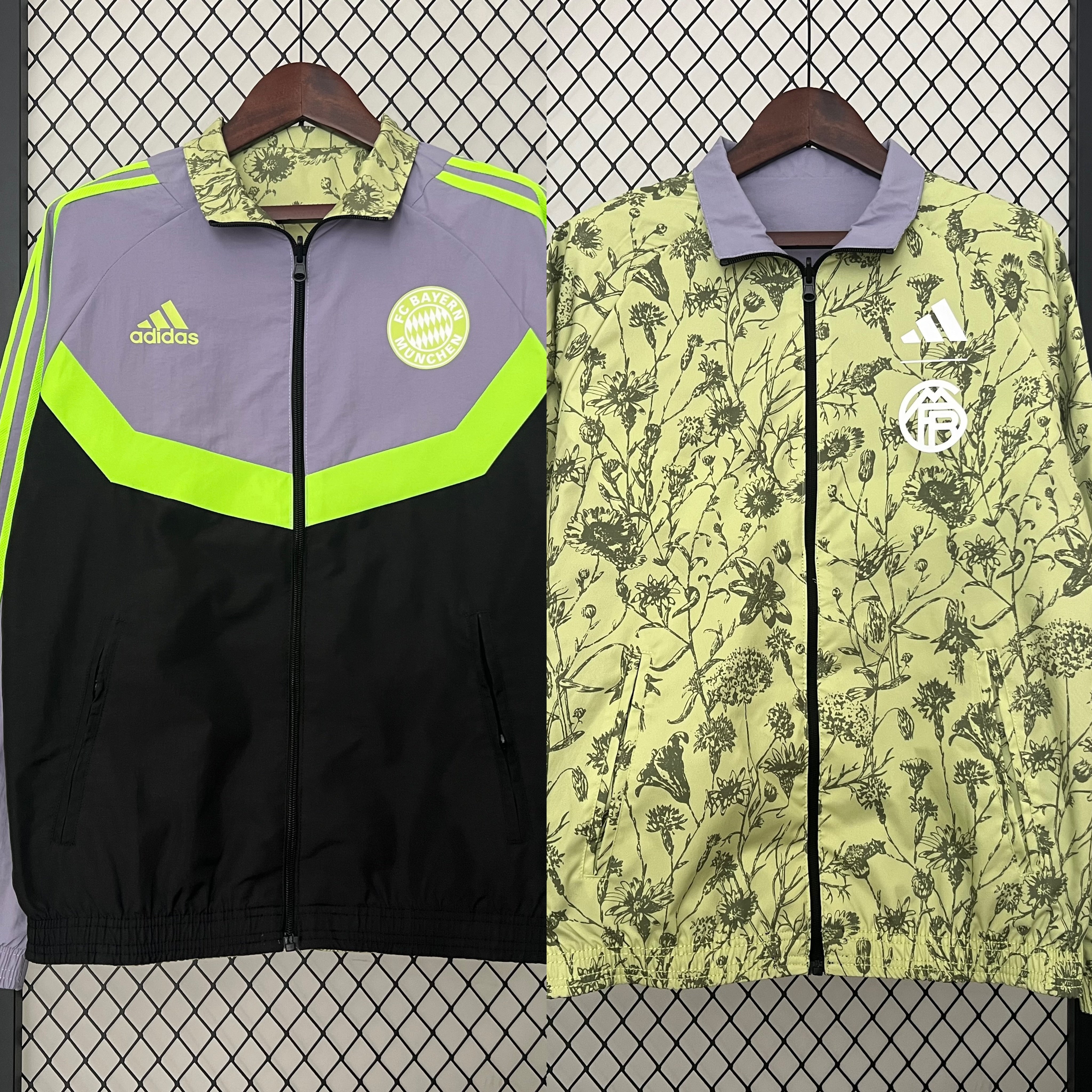 Bayern Munich double-sided windbreaker