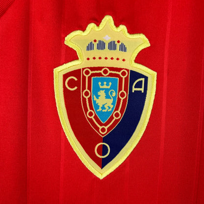 Osasuna home jersey. Season 87/88