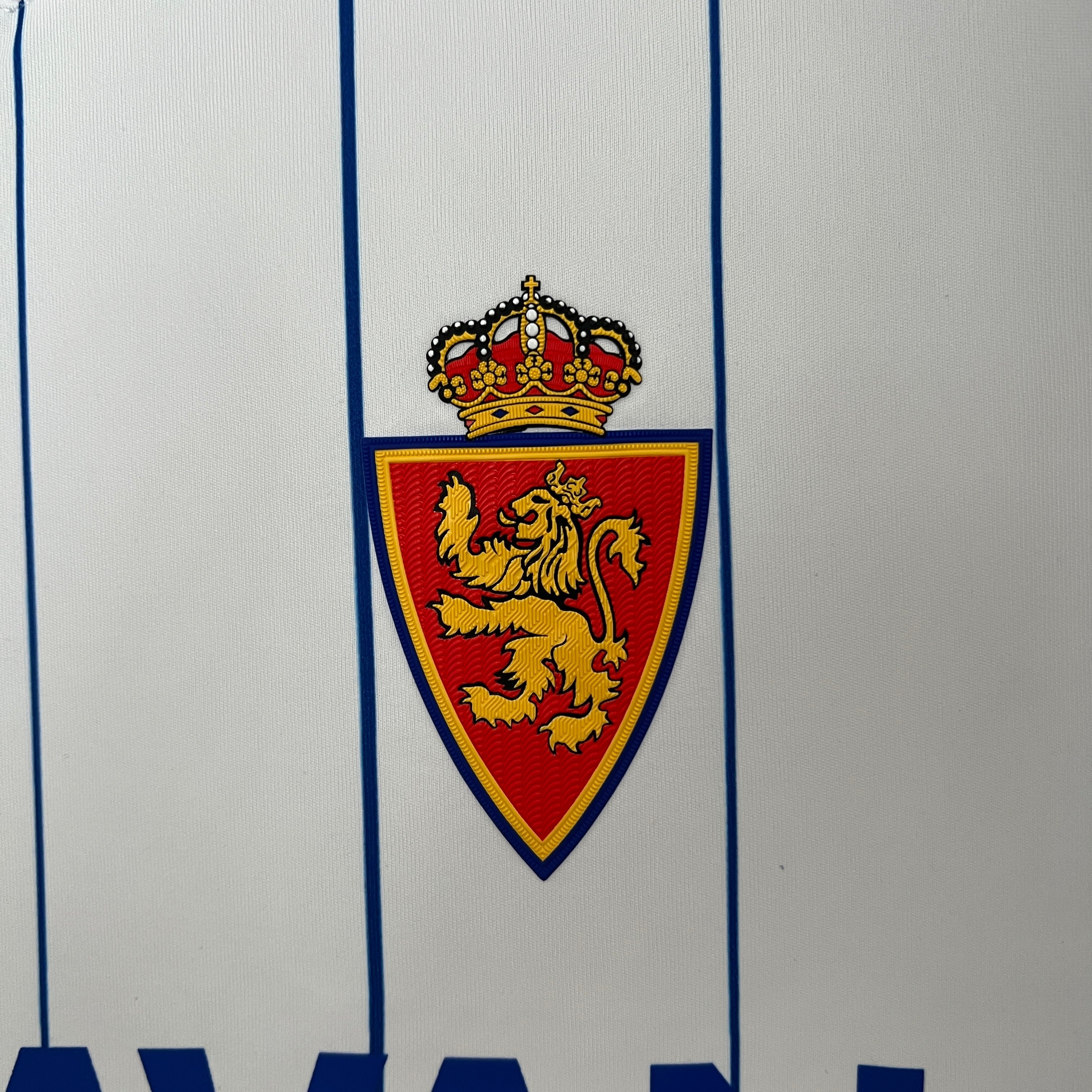 Real Zaragoza home jersey. Season 24/25
