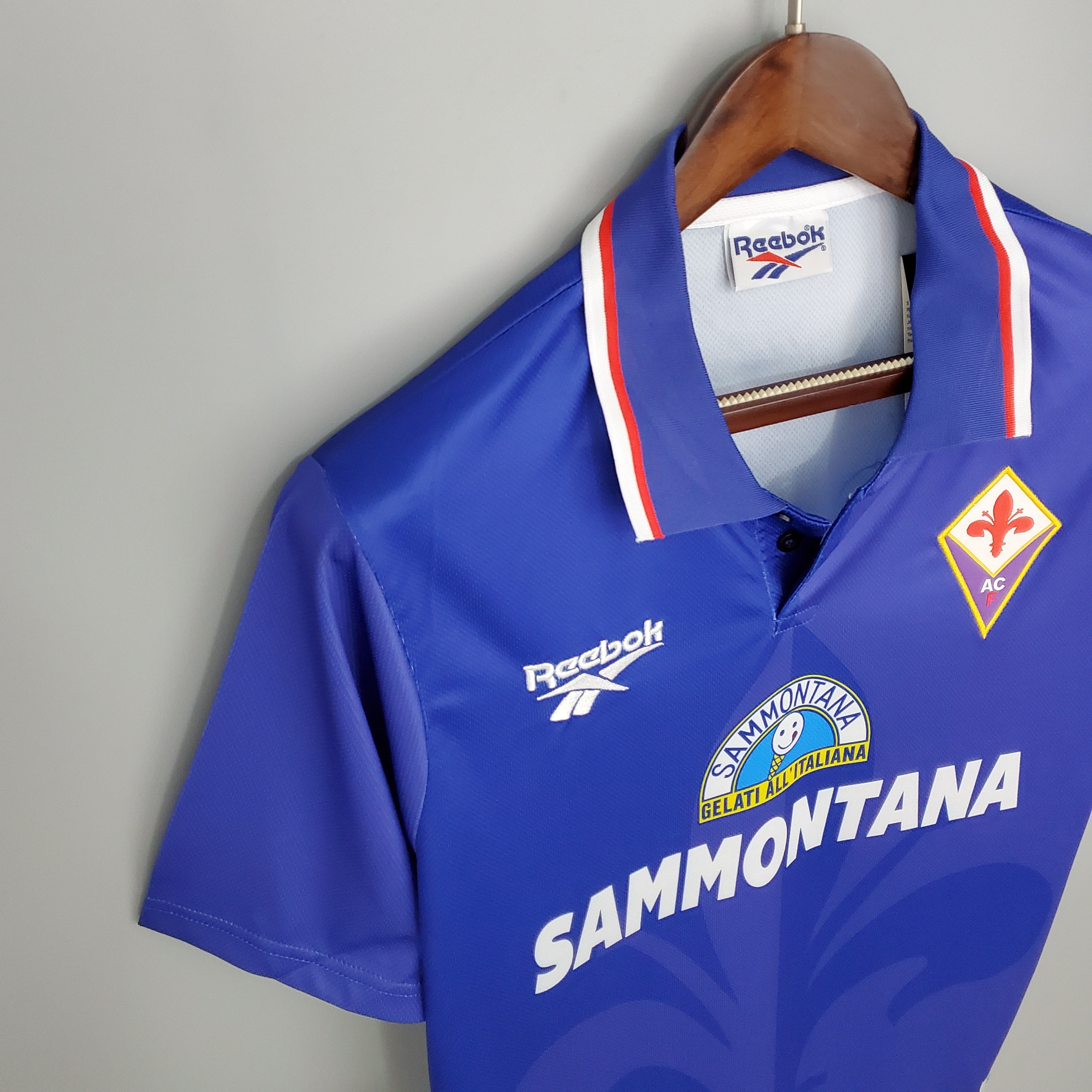Fiorentina home jersey. Season 95/96