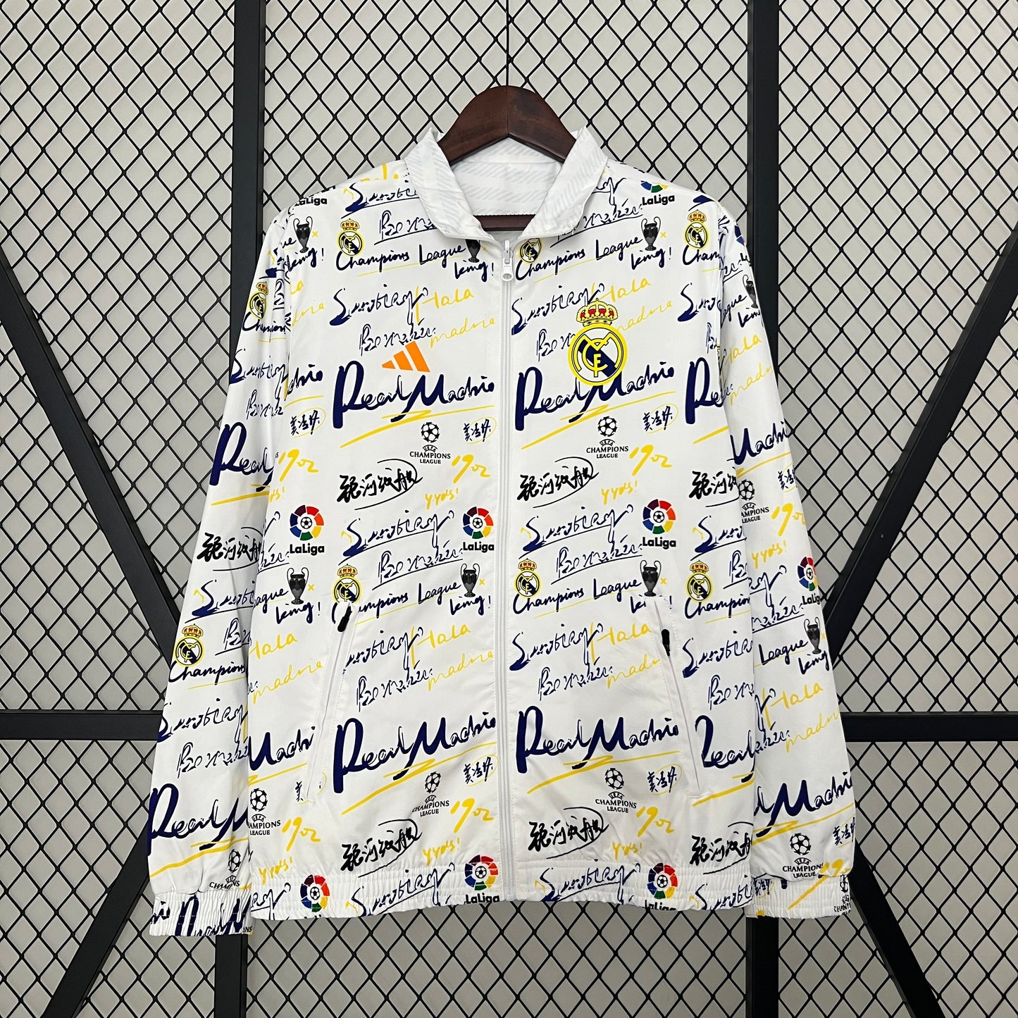Real Madrid double-sided Windbreaker