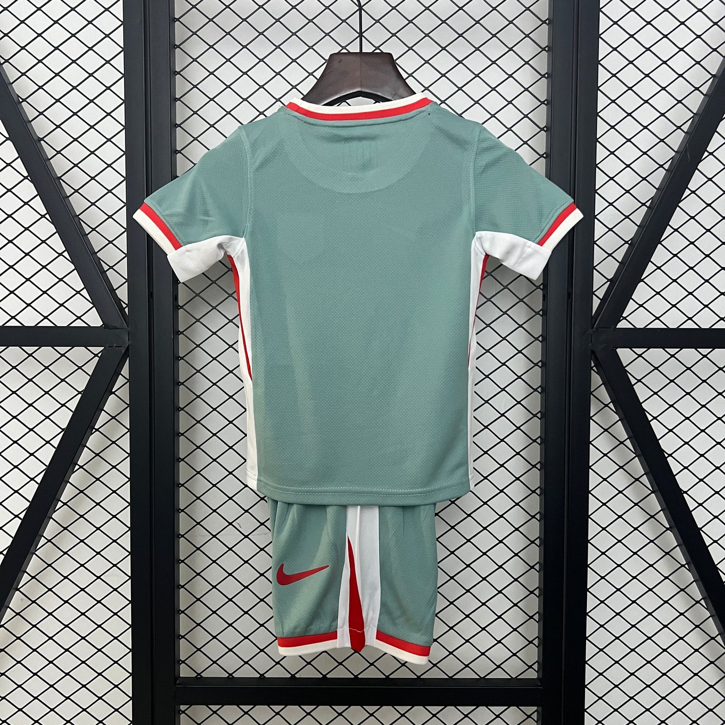 Atletico Madrid away kids set. Season 24/25