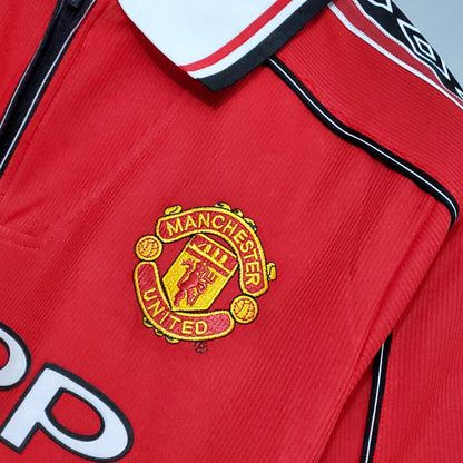Manchester United home jersey. Season 98/99