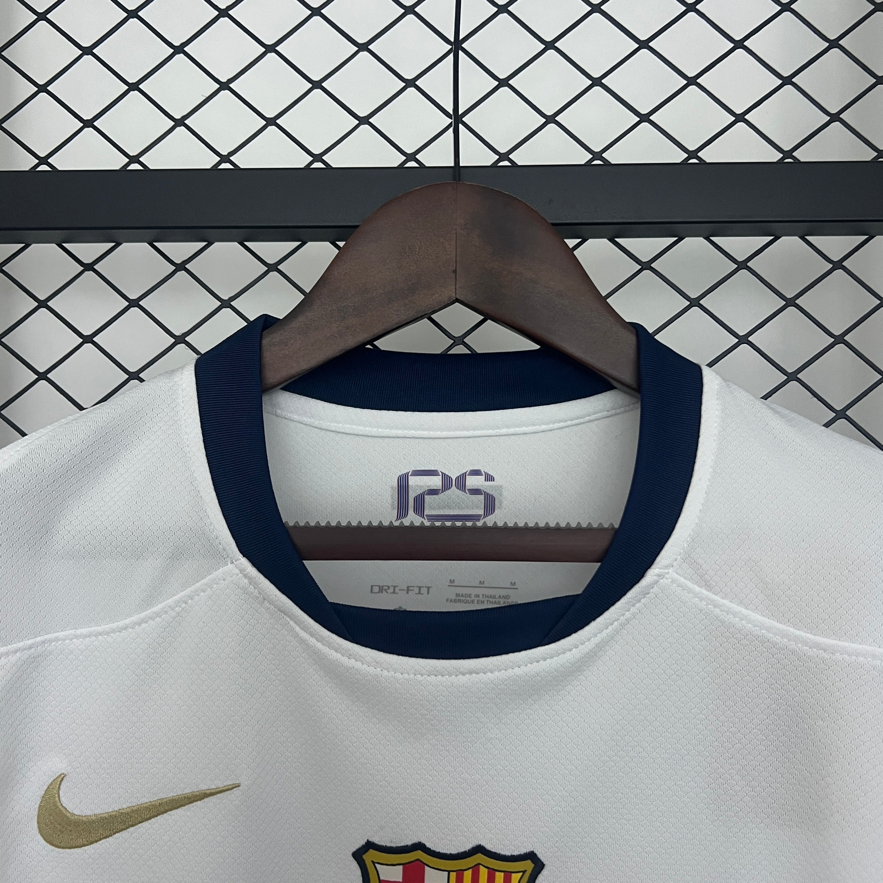 Barcelona Special Edition white jersey.  Season 24/25