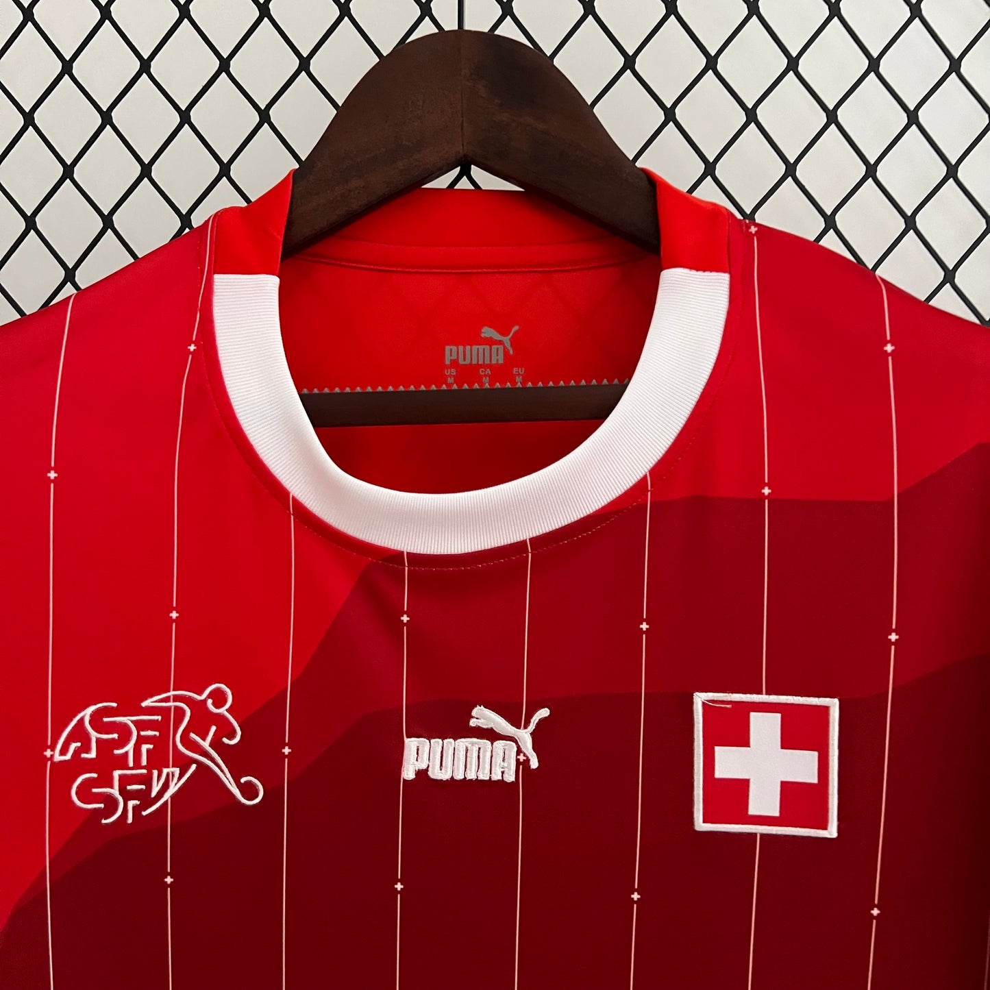Switzerland home jersey. Season 23/24