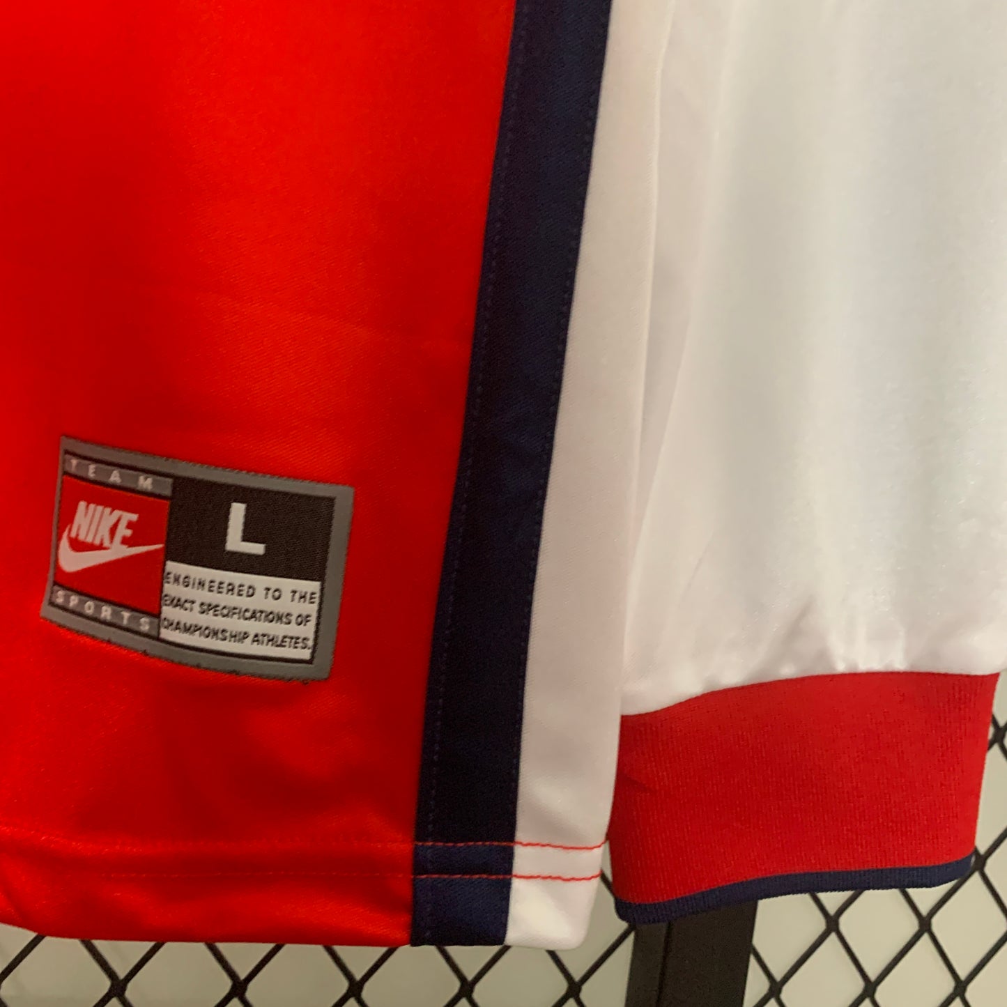 Arsenal longsleeve home jersey. Season 98/99