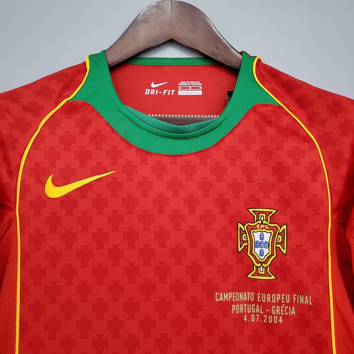Portugal home jersey. Season 2004