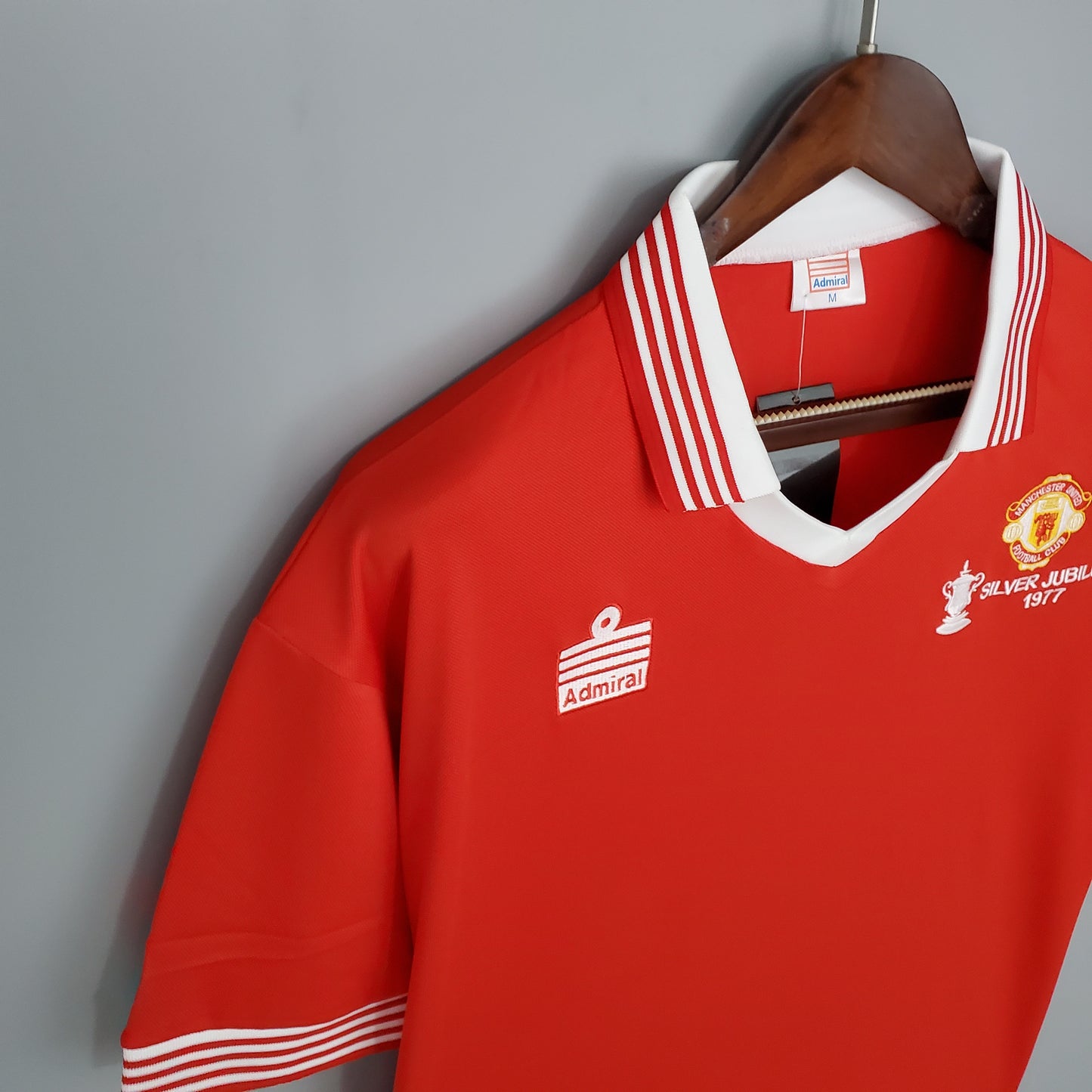 Manchester United home jersey. Season 77/78