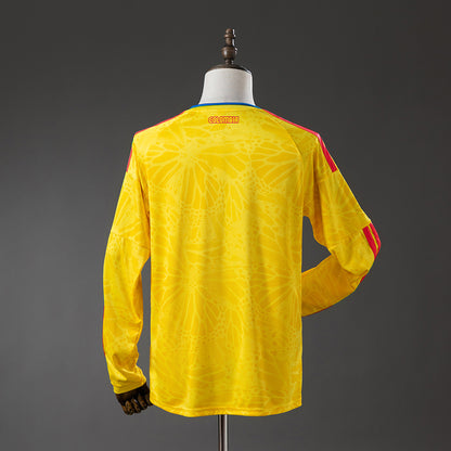 Colombia Home Longsleeve jersey for the 2026 FIFA World Cup