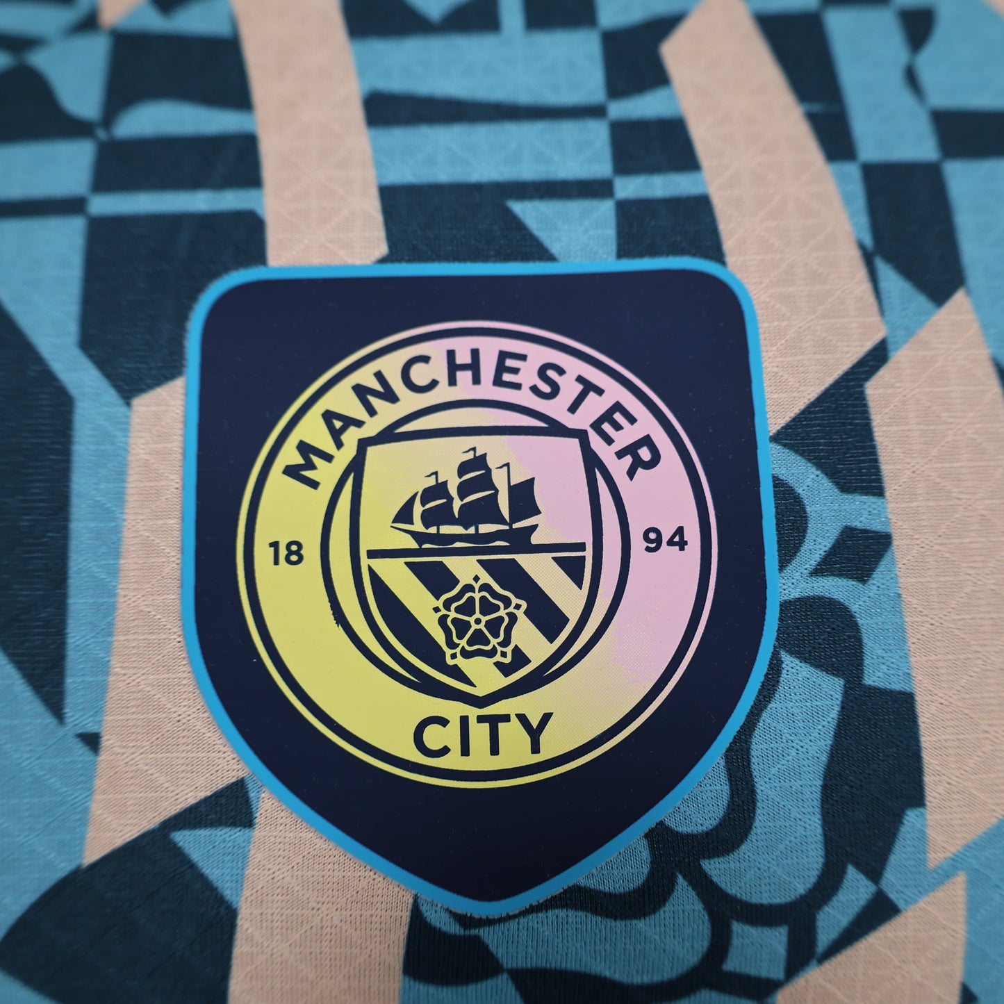 Manchester City pre-match jersey. Season 24/25. (Player Version)