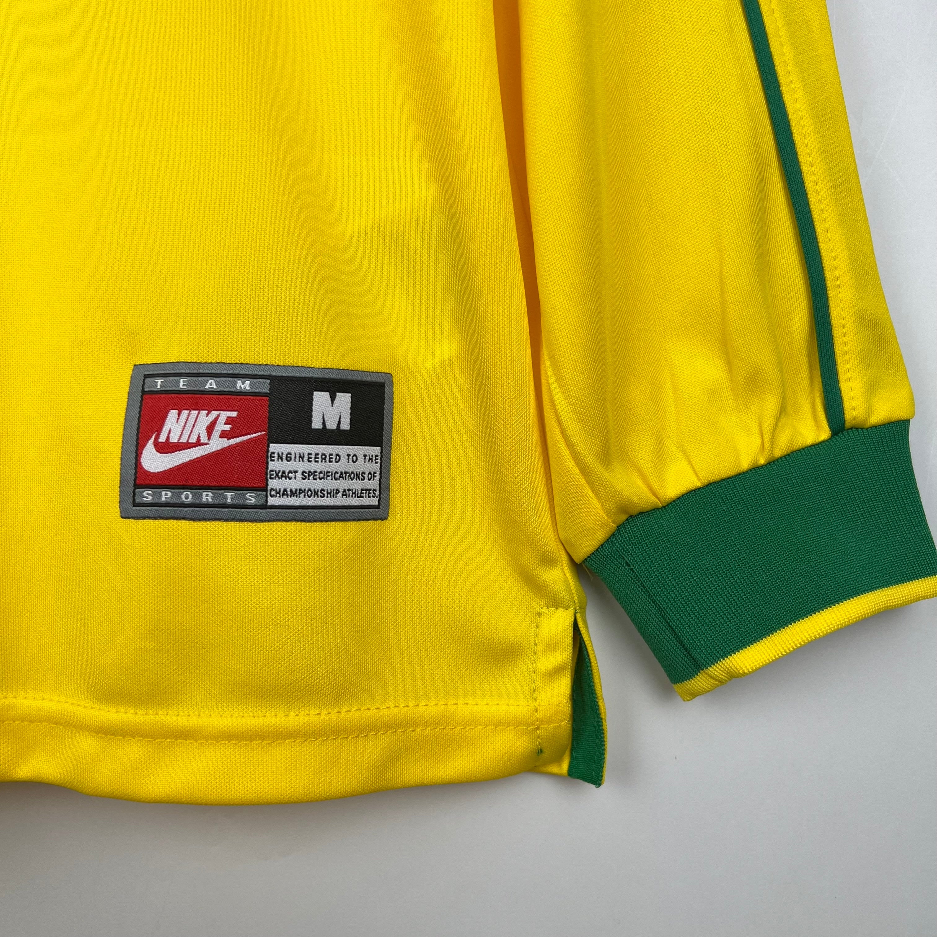 Brazil longsleeve home jersey. Season 1998